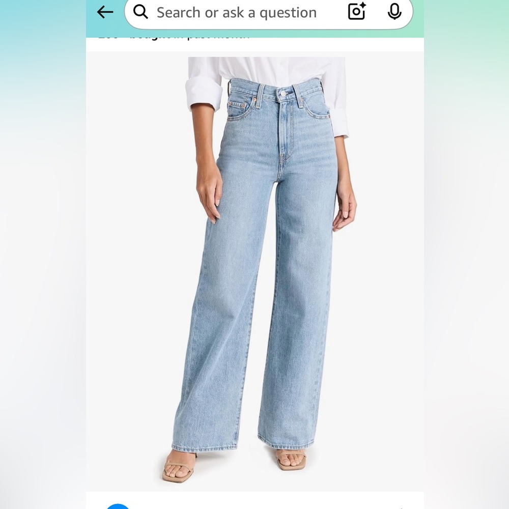 Levi’s Ribcage Wide Leg Women's Jeans